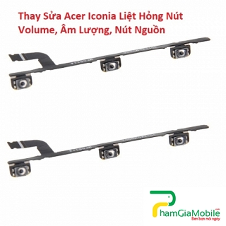 Thay Sửa Acer Iconia A1-734 Liệt Hỏng Nút Âm Lượng, Volume, Nút Nguồn 